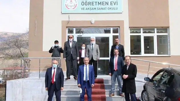 KAYSERİ İL MİLLİ EĞİTİM MÜDÜRLÜĞÜ, YAHYALI ÖĞRETMEN EVİNİ SAĞLIK ÇALIŞANLARINA AÇTI