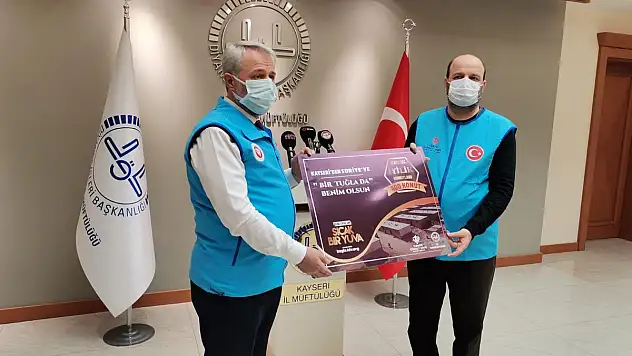 KAYSERİ İL MÜFTÜLÜĞÜ'NDEN 400 ADET 'İYİLİK KONUTU'