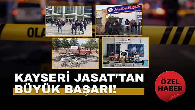 Kayseri JASAT'tan büyük başarı! 3 ilçede 6 cinayet olayı aydınlatıldı