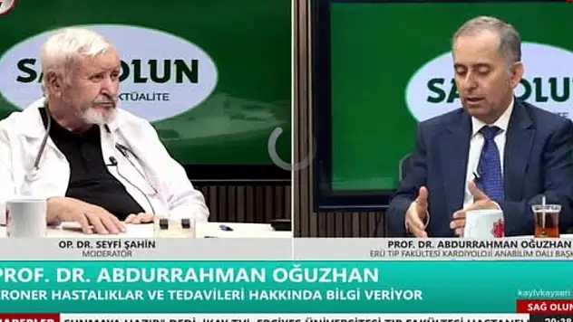 Kayseri kalp sağlığında Türkiye'nin zirvesinde! Uzman isimden dikkat çeken açıklama