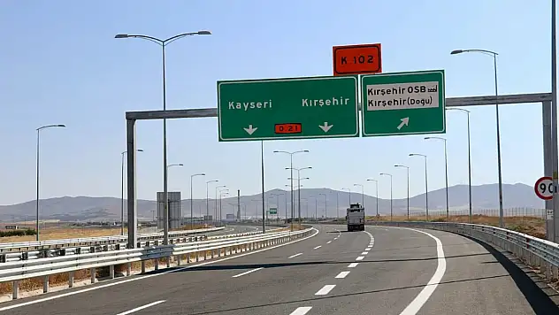 Kayseri-Kırşehir arasında ağır vasıtalara geçici geçiş yasağı