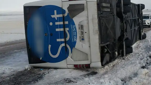 Kayseri - Malatya karayolunda 3. otobüs kazası: 3 yaralı daha