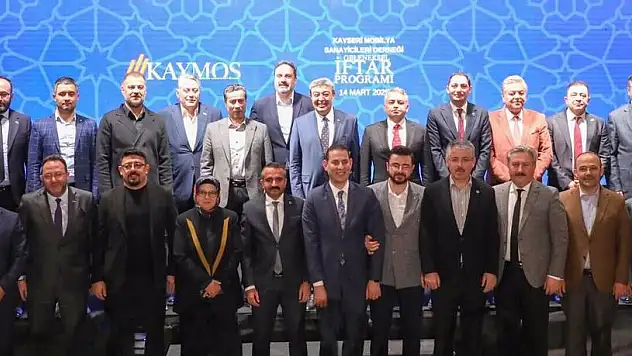 KAYSERİ MOBİLYA SANAYİCİLERİ DERNEĞİ GELENEKSEL İFTARDA BULUŞTU