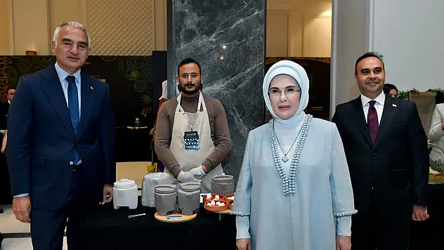 Kayseri'nin hazinesi Dorak Taşı, Türk Mutfağı Haftası'nda tanıtıldı