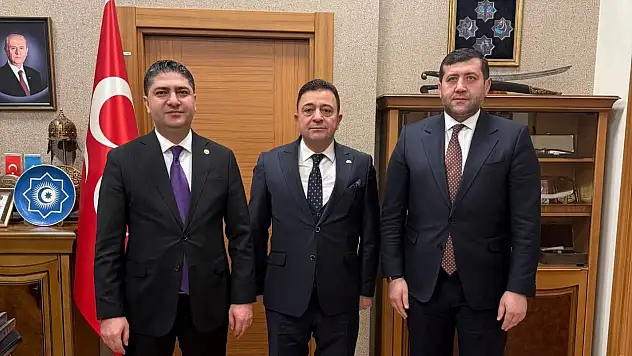 Kayseri OSB Başkanı Yalçın'dan MHP'li Özdemir ve Ersoy'a ziyaret