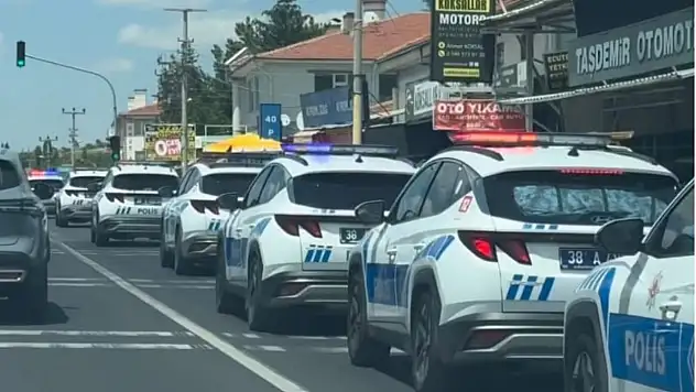 Kayseri polisi NATO Zirvesi için Ankara'ya gitti