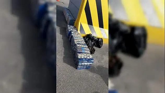 Kayseri polisinden kaçak sigara operasonu