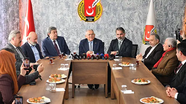 Kayseri protokolünden KGC'ye 10 Ocak ziyareti