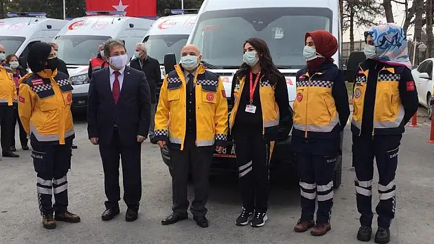 KAYSERİ SAĞLIK HİZMETLERİ AMBULANS FİLOSUNU GÜÇLENDİRDİ