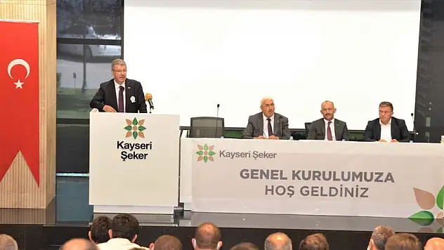 KAYSERİ ŞEKER GENEL KURUL YAPTI