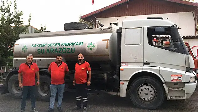 KAYSERİ ŞEKER'DEN MANAVGAT'A YARDIM ELİ