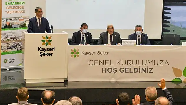 KAYSERİ ŞEKER'İN 65. OLAĞAN GENEL KURULU GERÇEKLEŞTİRİLDİ