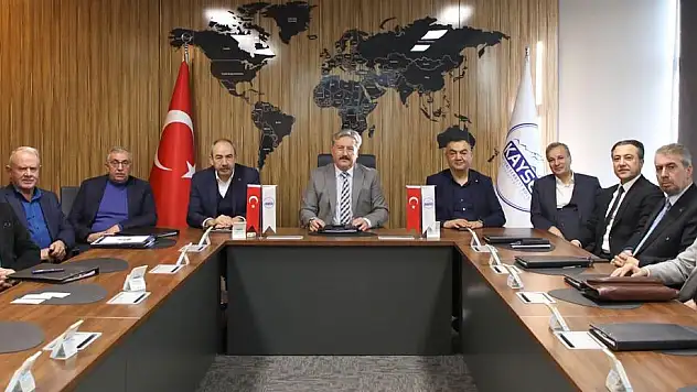 KAYSERİ SERBEST BÖLGE'DE YILIN SON TOPLANTISI GERÇEKLEŞTİ