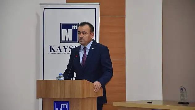 KAYSERİ SMMMO BAŞKANI YEDİKAYA'DAN ŞEHİT HASSASİYETİ