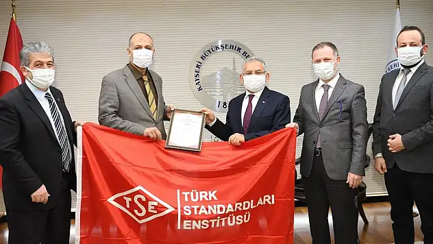 KAYSERİ ULAŞIM A.Ş. 'COVİD-19 GÜVENLİ HİZMET BELGESİ' ALDI