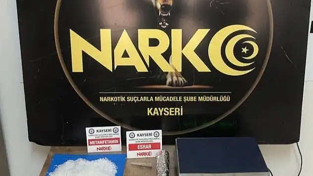 KAYSERİ'DE 2 FARKLI UYUŞTURUCU OPERASYONU