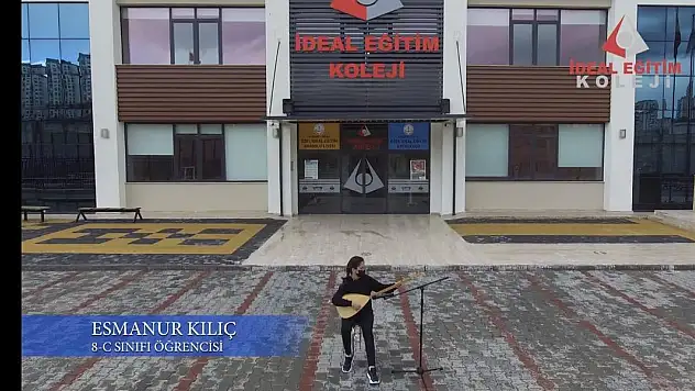 KAYSERİ'DE İDEAL EĞİTİM KOLEJİ ÖĞRENCİLERİNDEN ÖRNEK ÇALIŞMA