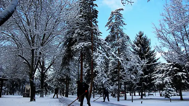 Kayseri'de Kar