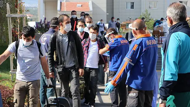 KAYSERİ'DE KARANTİNADAKİ 248 KİŞİ TAHLİYE EDİLDİ
