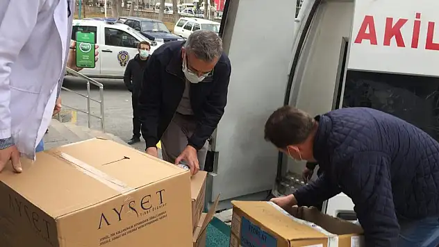 KAYSERİ'DE KORONA VİRÜS AŞILARI HASTANELERE DAĞITILMAYA BAŞLANDI