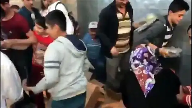 Kayseri'de 'kumanya' izdihamı