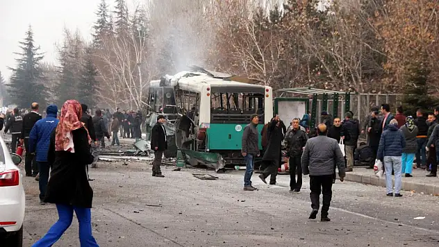 KAYSERİ'DE PATLAMA