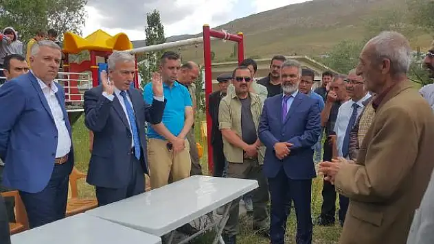 Kayseri'de 'su' ve 'tapu' nedeniyle seçim protestosu