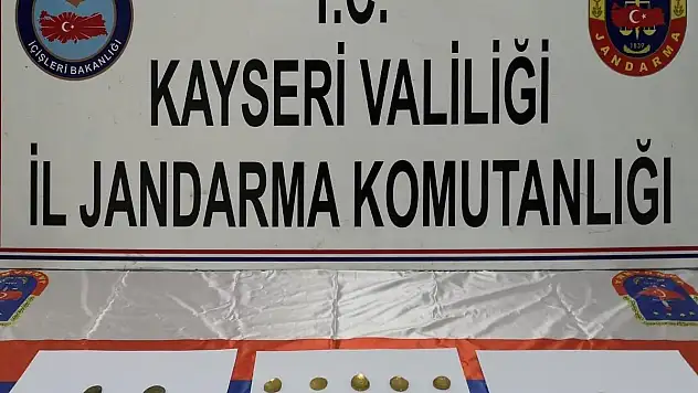 Kayseri'de tarihi eser operasyonu