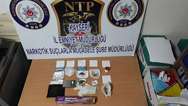 Kayseri'de Uyuşturucu Baskını