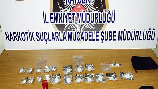 Kayseri'de uyuşturucu operasyonu
