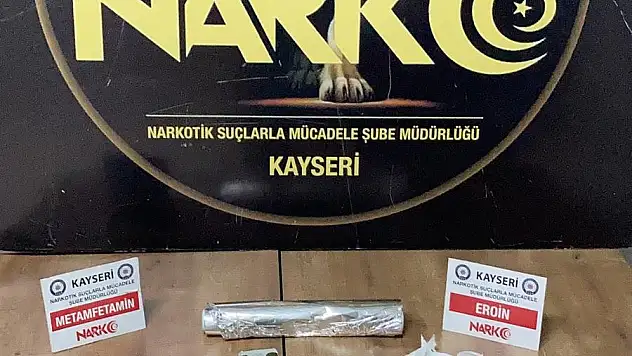 KAYSERİ'DE UYUŞTURUCU OPERASYONU: 3 GÖZALTI