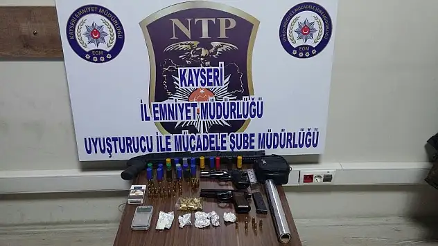 Kayseri'de Uyuşturucuya geçit yok