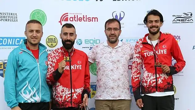 KAYSERİLİ ATLETLER BALKAN ŞAMPİYONASI'NDAN MADALYAYLA DÖNDÜ