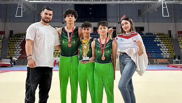 Kayserili Jimnastikçilerden Türkiye Şampiyonası'nda bronz başarı