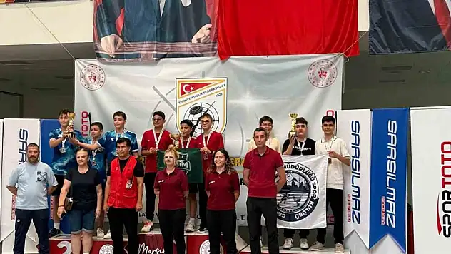 Kayserili nişancılardan Türkiye Kupası'nda çifte takım başarısı