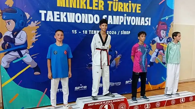 Kayserili sporculardan Türkiye Şampiyonası'nda çifte madalya