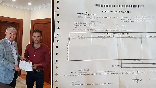 Kayserili vatandaş 10 bin TL'ye sattığı kurbanının parasını devlete bağışladı