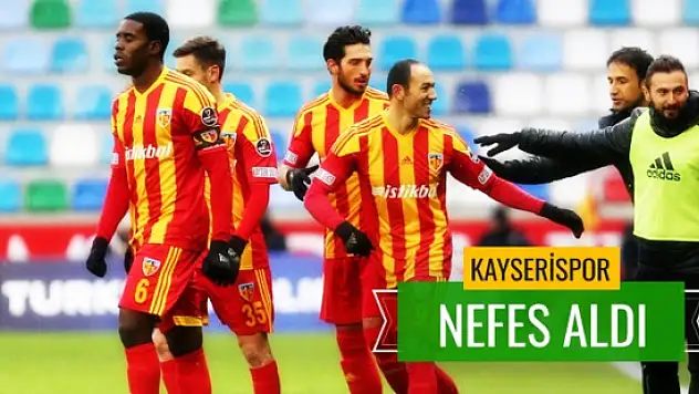 Kayserispor: 3 - Kardemir Karabükspor: 2