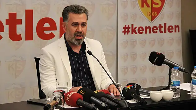 Kayserispor Başkan Adayı Sedat Kılınç yapacaklarını sılaradı