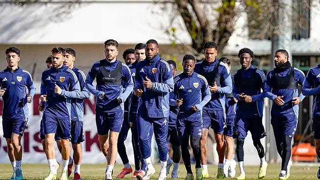 Kayserispor'da, Alanyaspor maçı hazırlıkları devam ediyor