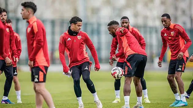 Kayserispor'da Eyüpspor maçı hazırlıkları tamamlandı