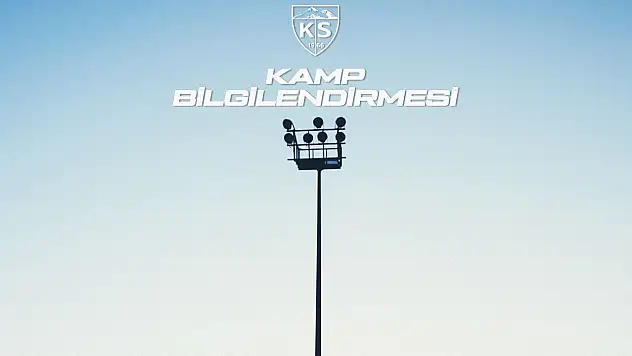 Kayserispor'da yeni sezon perdesi açılıyor