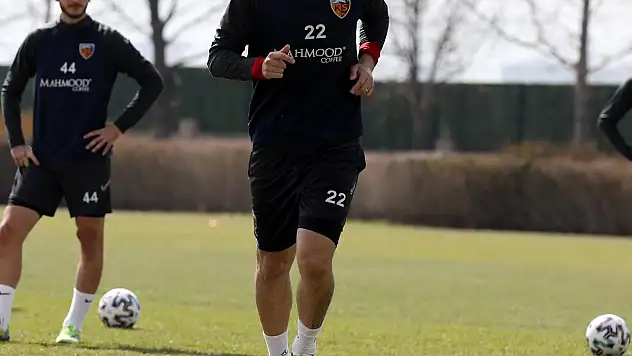 KAYSERİSPOR, HATAYSPOR MAÇI HAZIRLIKLARINI TAMAMLADI