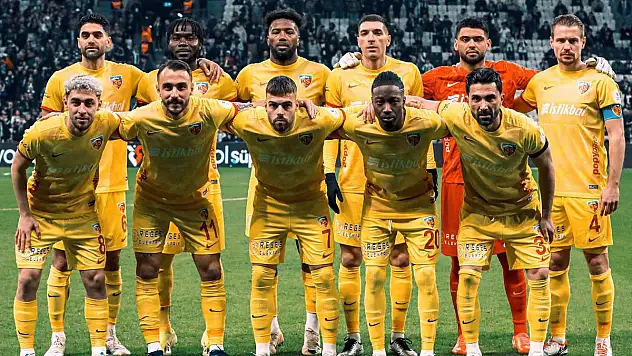 KAYSERİSPOR İSTANBUL'DAN ELİ BOŞ DÖNDÜ