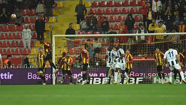Kayserispor, ligin en az gol atan ikinci takımı oldu