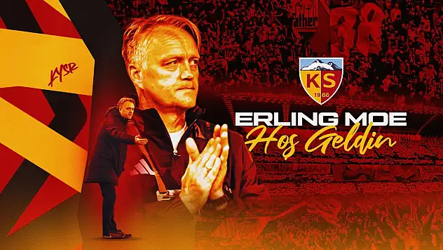 Kayserispor teknik direktör Moe ile 1,5 yıllık sözleşme imzaladı