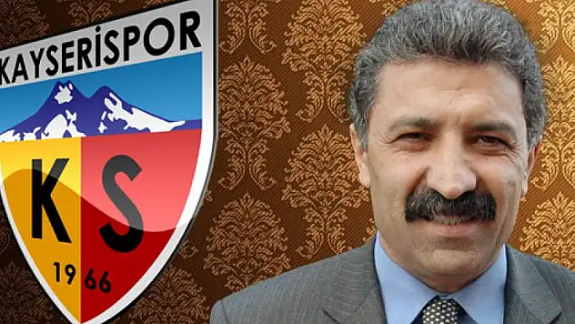 Kayserispor'da Erol Bedir, başkan seçildi