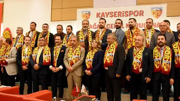Kayserispor'da Erol Bedir yeniden başkan