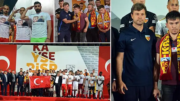 Kayserispor'dan anlamlı açılış