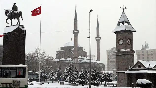 KAYSERİ'YE KAR YAĞIŞLI HAVA GERİ GELİYOR